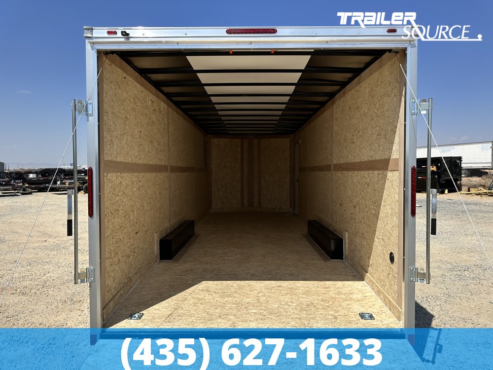 8.5x24 Wells Cargo Fast Trac Deluxe 7'6" Interior 10K Tandem Axle Enclosed Cargo