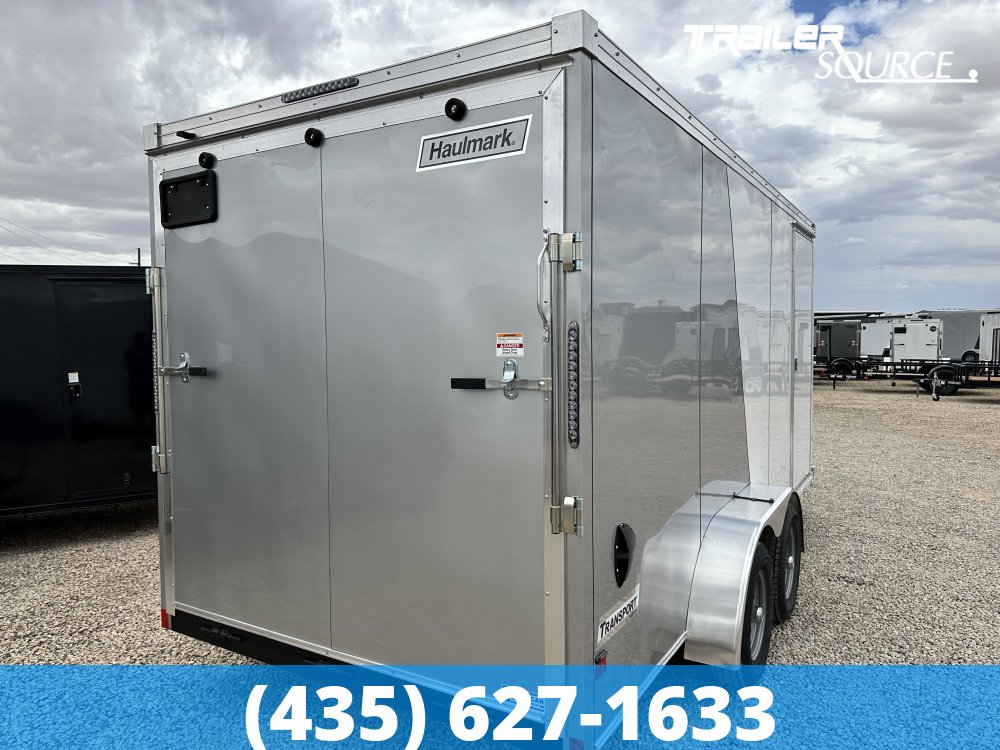 7x16 Haulmark Transport 7'0" Interior 7K Tandem Axle Enclosed Cargo
