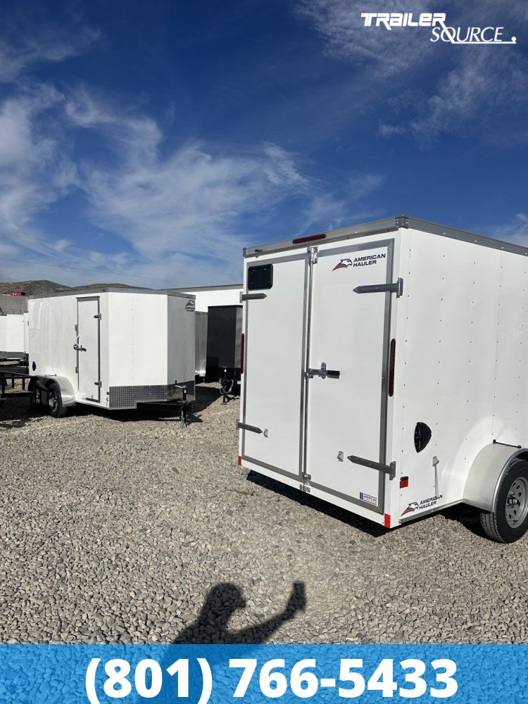6x12 American Hauler Arrow Single Axle Enclosed Cargo