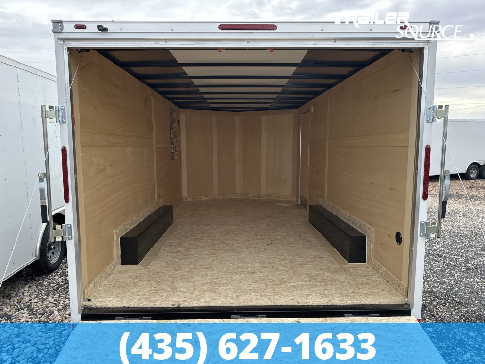 8.5x16 Haulmark Passport 6'6" Interior 7K Tandem Axle Enclosed Cargo Trailer