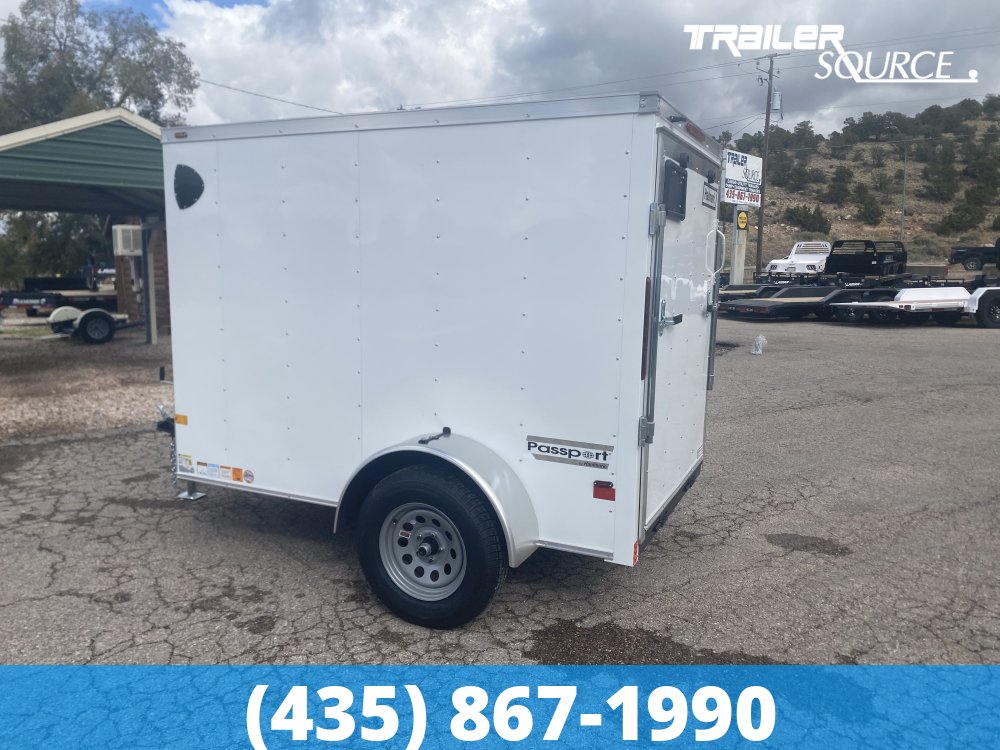 5x8 Haulmark Passport 5'6" Interior Single Axle Enclosed Cargo