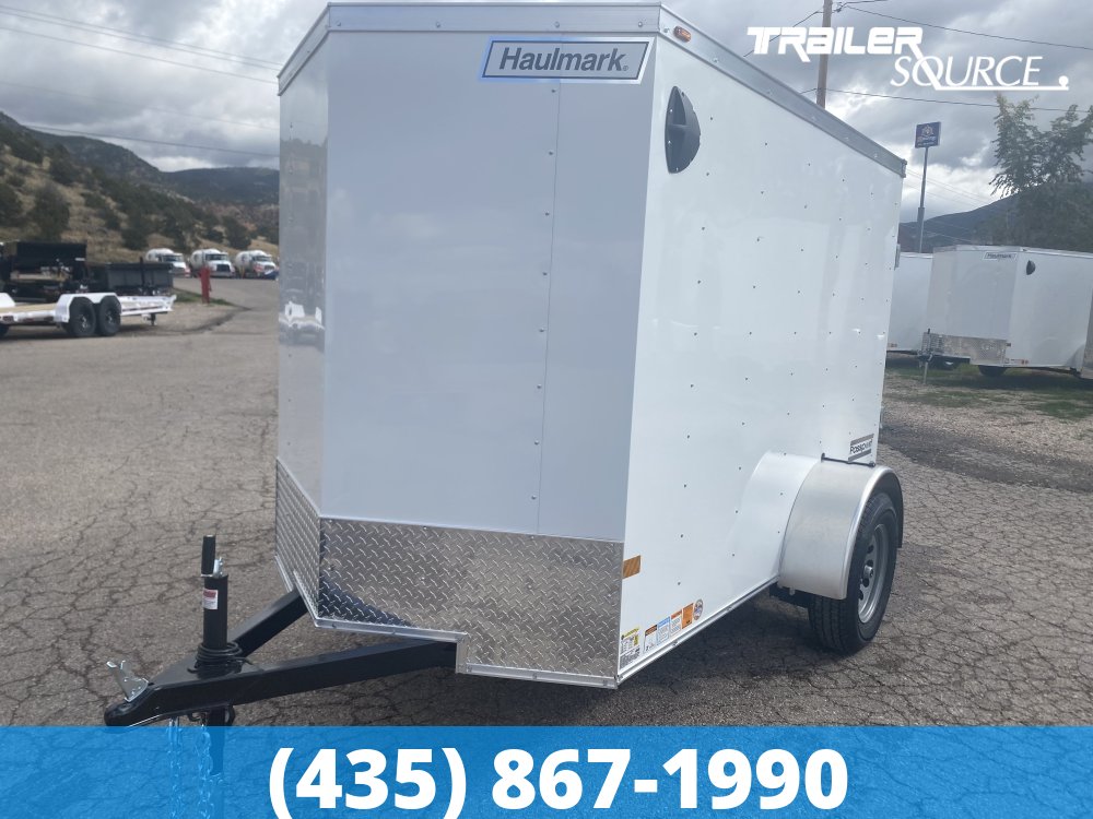 5x8 Haulmark Passport 5'6" Interior Single Axle Enclosed Cargo