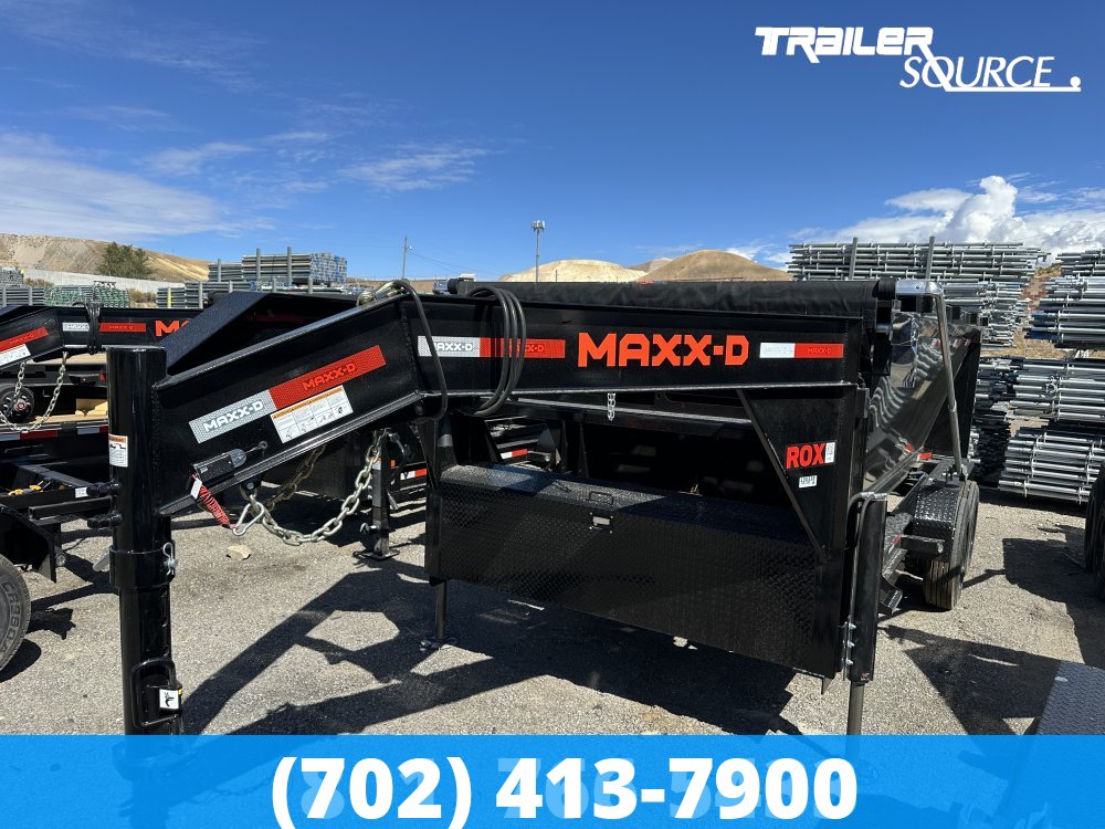 7x14 Maxx-D ROX Gooseneck Roll Off Trailer