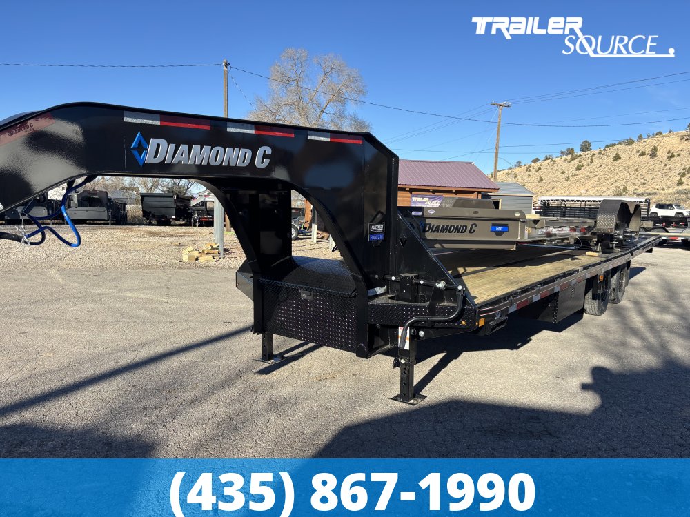 8.5x30 Diamond C FMAX-HDT 210 25K Hydraulic Dovetail Gooseneck