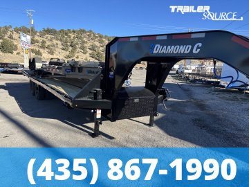 8.5x30 Diamond C FMAX-HDT 210 25K Hydraulic Dovetail Gooseneck