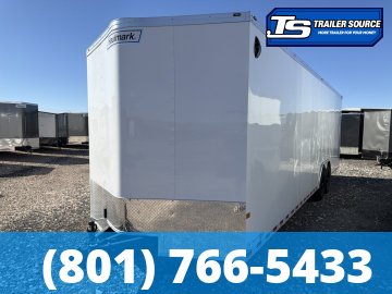 8.5x28 Haulmark Transport Enclosed Cargo Trailer - 7'6" Interior - 12K GVWR