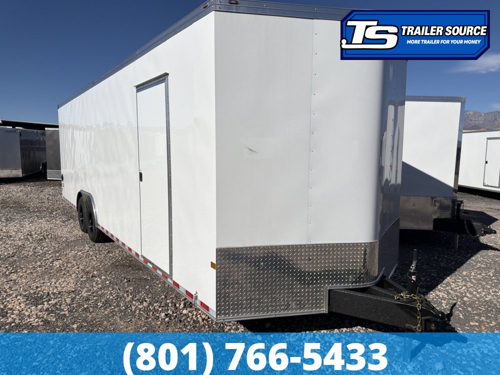 8.5x28 Haulmark Transport Enclosed Cargo Trailer - 7'6" Interior - 12K GVWR