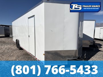 8.5x28 Haulmark Transport Enclosed Cargo Trailer - 7'6" Interior - 12K GVWR