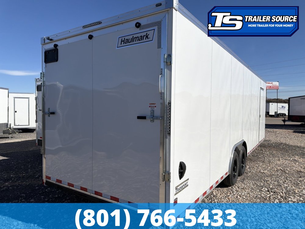 8.5x28 Haulmark Transport Enclosed Cargo Trailer - 7'6" Interior - 12K GVWR