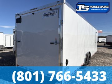 8.5x28 Haulmark Transport Enclosed Cargo Trailer - 7'6" Interior - 12K GVWR