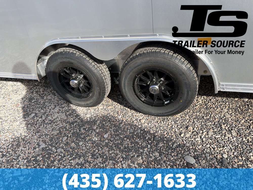 8.5x24 Alcom Aluminum EZ Hauler XLT Trailer - 7'0" Interior - 10K GVWR -