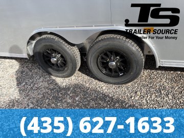 8.5x24 Alcom Aluminum EZ Hauler XLT Trailer - 7'0" Interior - 10K GVWR -