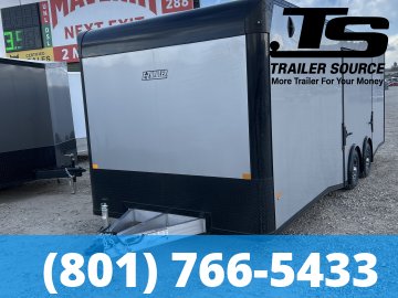 8.5x24 Alcom EZ Hauler Premium Enclosed Car Hauler