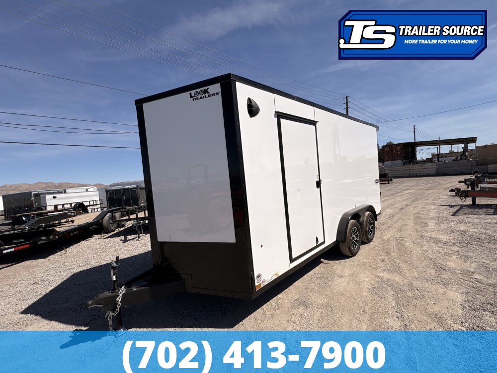 7.5x16 Look Element SE Enclosed Cargo Trailer - 6'6" Interior - 7K GVWR -