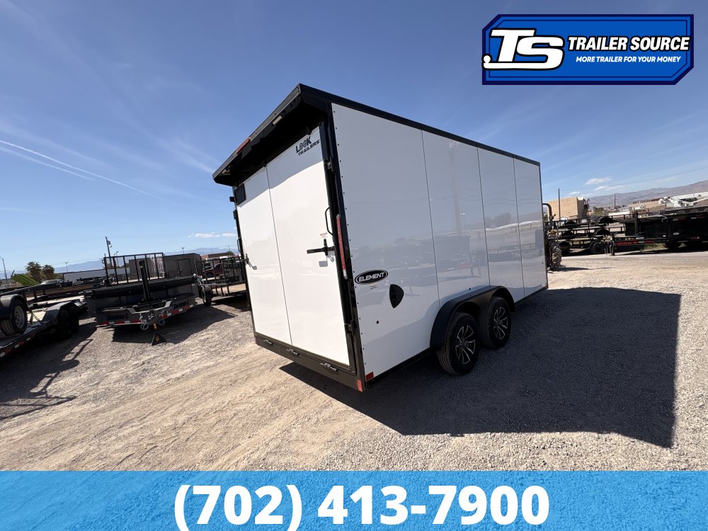 7.5x16 Look Element SE Enclosed Cargo Trailer - 6'6" Interior - 7K GVWR -