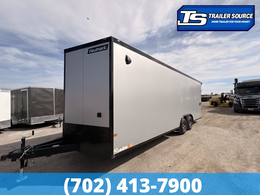 8.5x24 Haulmark Heat Enclosed Car Hauler Trailer - 7'6" Interior - 10K GVWR -