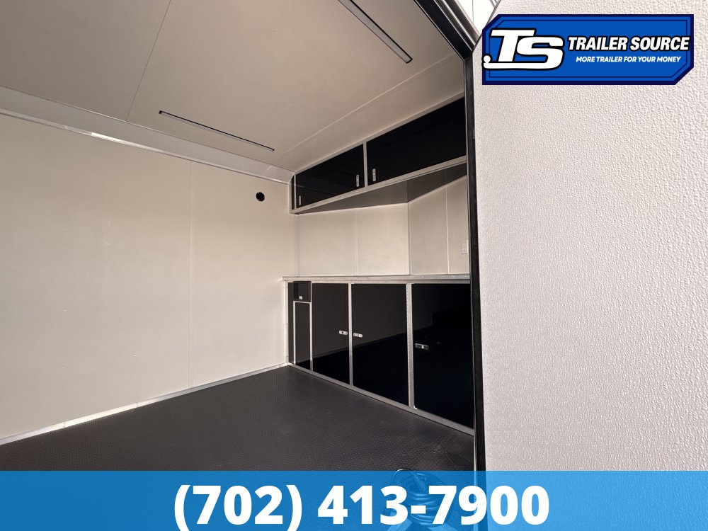 8.5x24 Haulmark Heat Enclosed Car Hauler Trailer - 7'6" Interior - 10K GVWR -