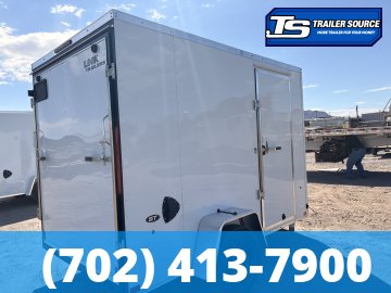 6x10 Look ST DLX Enclosed Cargo Trailer - 6'6" Interior - 3.5K GVWR - 16" Cross Member Upgrade, Torsion Axles