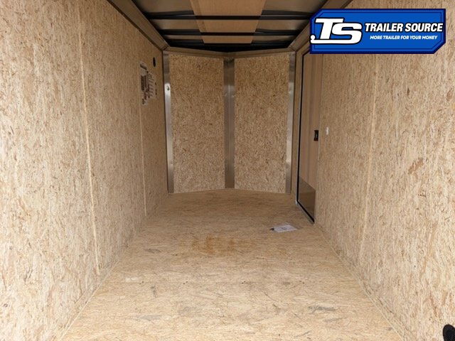 6x12 Look ST DLX Enclosed Cargo Trailer - 6'6" Interior - 3.5K GVWR - .080 PolyCor, Black Out Package, Rear Spoiler w/ Load Lights