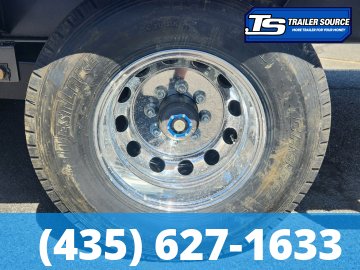8.5x35 Diamond C FMAX-HDT 212 Gooseneck Hydraulic Dovetail Equipment Trailer - 25.9K GVWR - ABS Brakes, Aluminum Outer Wheels, Hydraulic Jack(s)