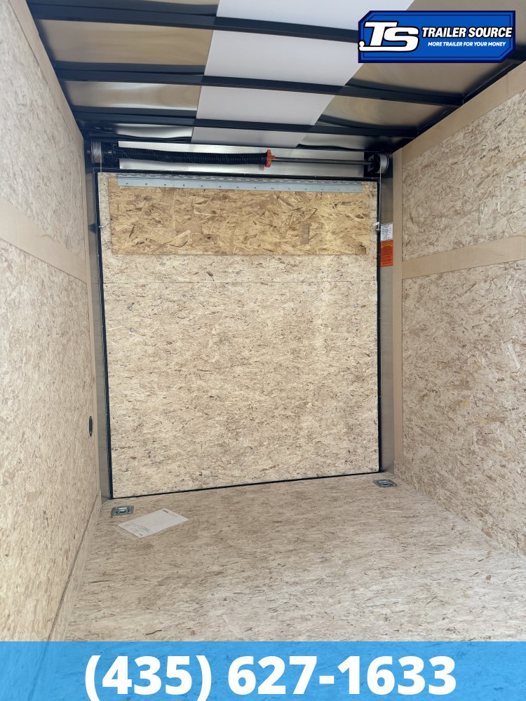 6x12 Haulmark Transport Enclosed Cargo Trailer - 6'6" Interior - 3.5K GVWR - .080 PolyCor