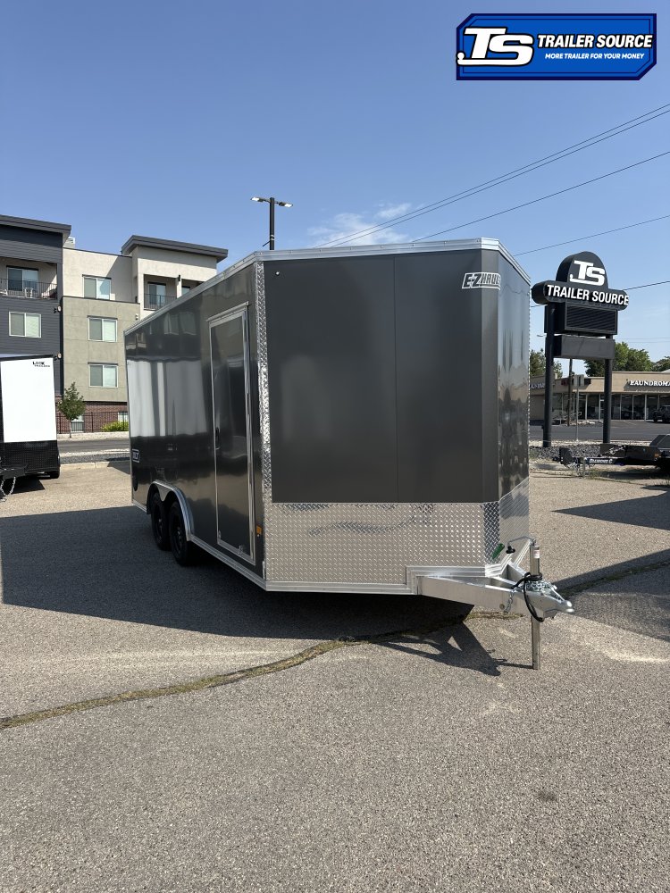 8.5x16 Alcom Aluminum EZ Hauler XLT Auto