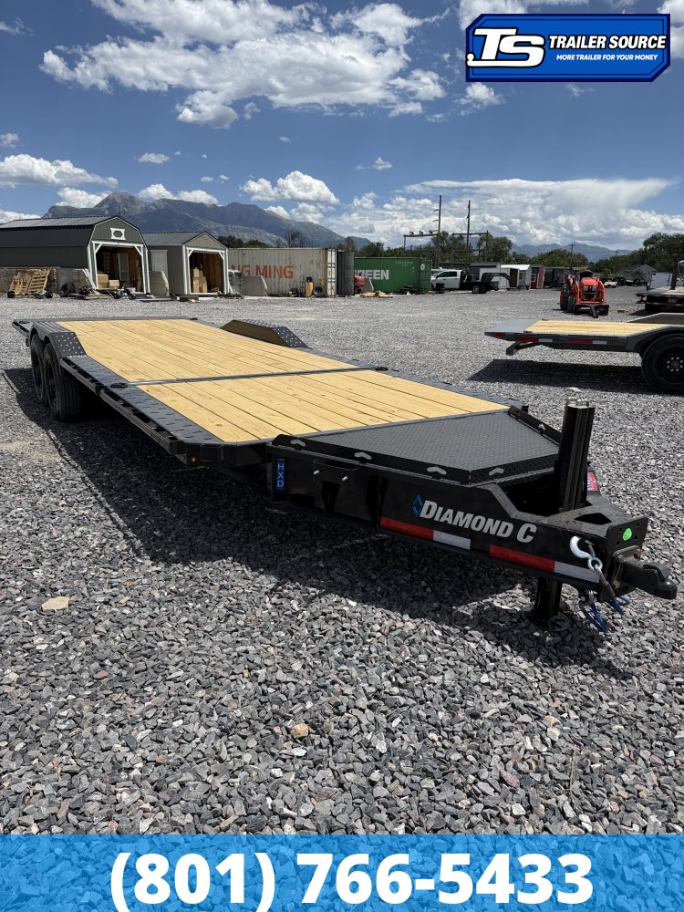 8.5x24 Diamond C HXD 210 Wide Body w/ Drive Over Fenders Tilt