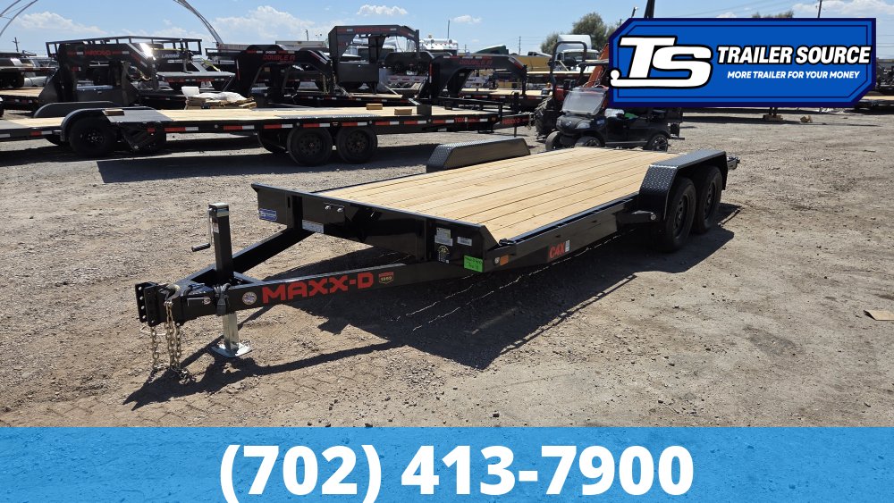 7x18 Maxx-D C4X Flatbed Car Hauler