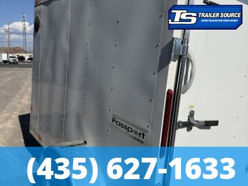 5x8 Haulmark Passport Enclosed Cargo Trailer - 5'6" Interior - 3.5K GVWR - Rear Swing Door