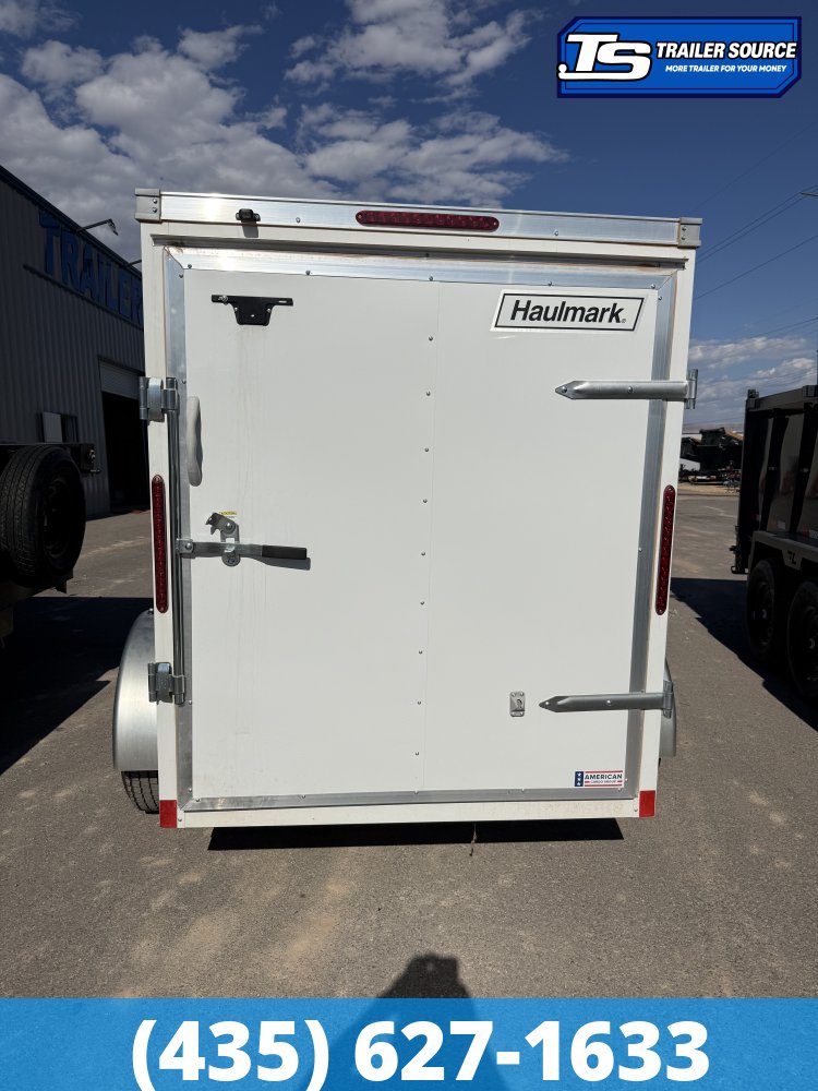 5x8 Haulmark Passport Enclosed Cargo Trailer - 5'6" Interior - 3.5K GVWR - Rear Swing Door