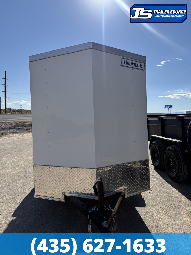 5x8 Haulmark Passport Enclosed Cargo Trailer - 5'6" Interior - 3.5K GVWR - Rear Swing Door
