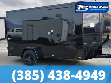 6x12 Look ST DLX Enclosed Cargo Trailer - 6'6" Interior - 3.5K GVWR - .080 PolyCor, Black Out Package