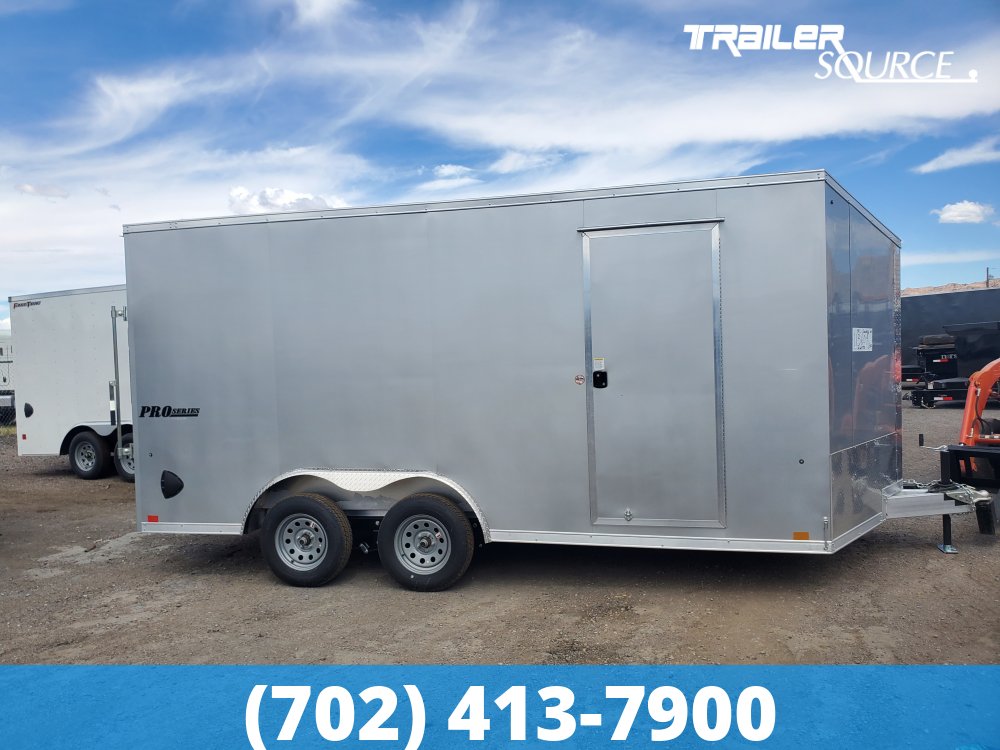 8.5x16 Cargo Express Pro Series Aluminum 7'0" Interior 7K Tandem Axle Enclosed Cargo