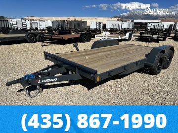 7x16 Lamar Car Hauler 7K Car Hauler Trailer