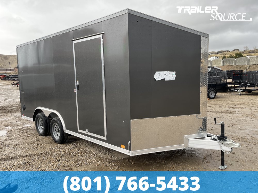 8.5x16 Look Vision Aluminum 7'0" Interior 7K Tandem Axle Enclosed Cargo