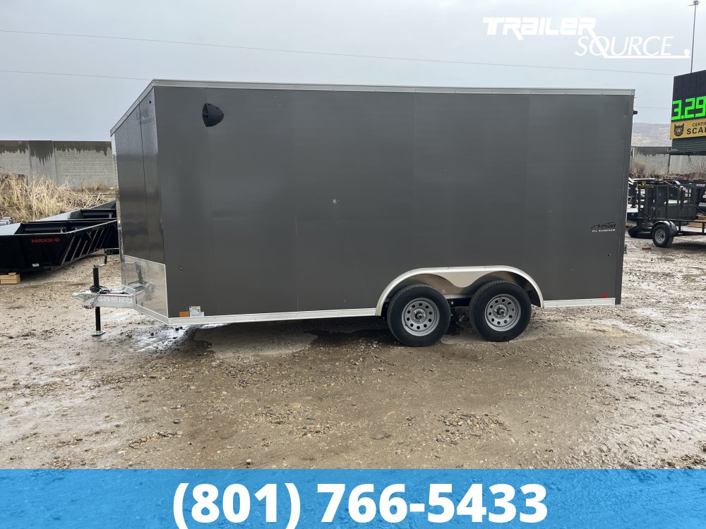 8.5x16 Look Vision Aluminum 7'0" Interior 7K Tandem Axle Enclosed Cargo