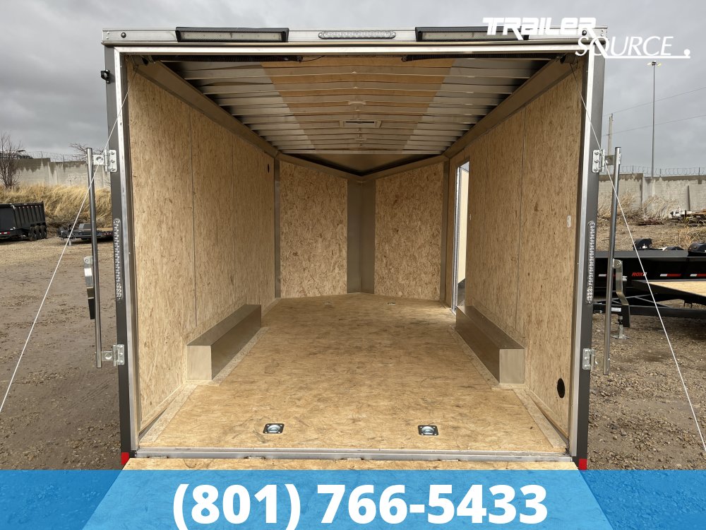 8.5x16 Look Vision Aluminum 7'0" Interior 7K Tandem Axle Enclosed Cargo