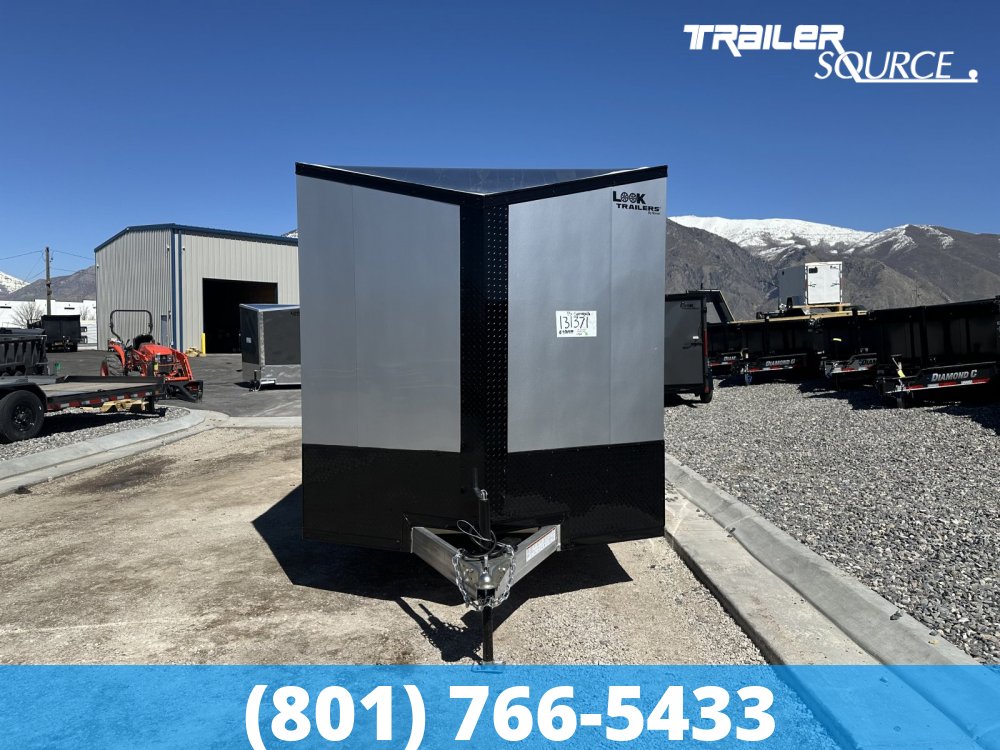 7.5x16 Look Vision Aluminum 7'0" Interior 7K Tandem Axle Enclosed Cargo