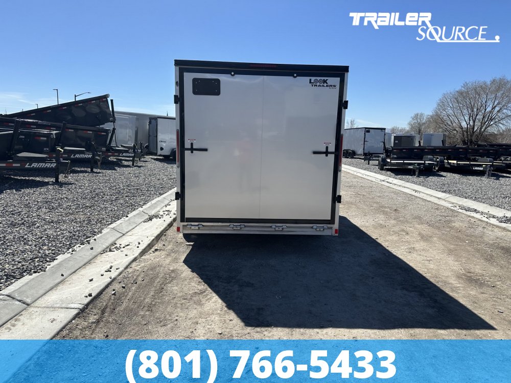7.5x16 Look Vision Aluminum 7'0" Interior 7K Tandem Axle Enclosed Cargo