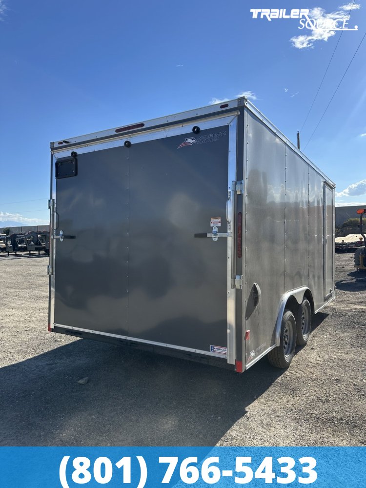 8.5x16 American Hauler Arrow Deluxe 7'0" 7K Tandem Axle Enclosed Cargo