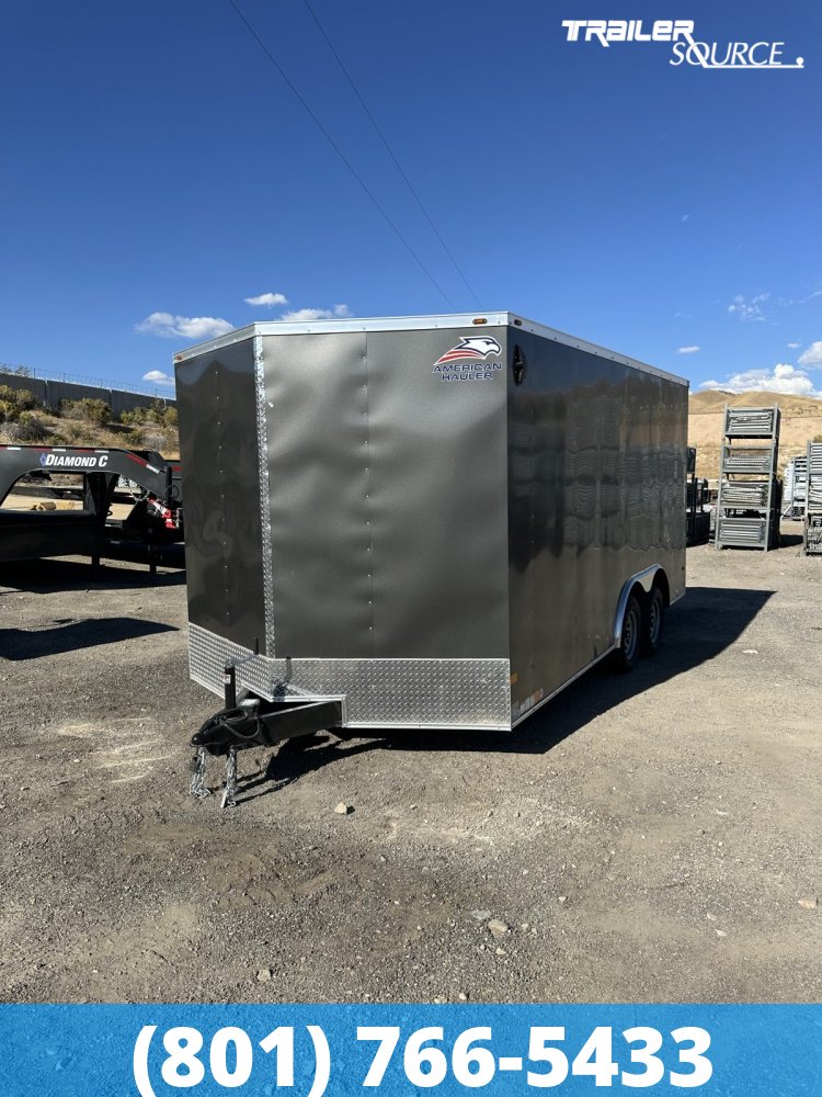8.5x16 American Hauler Arrow Deluxe 7'0" 7K Tandem Axle Enclosed Cargo