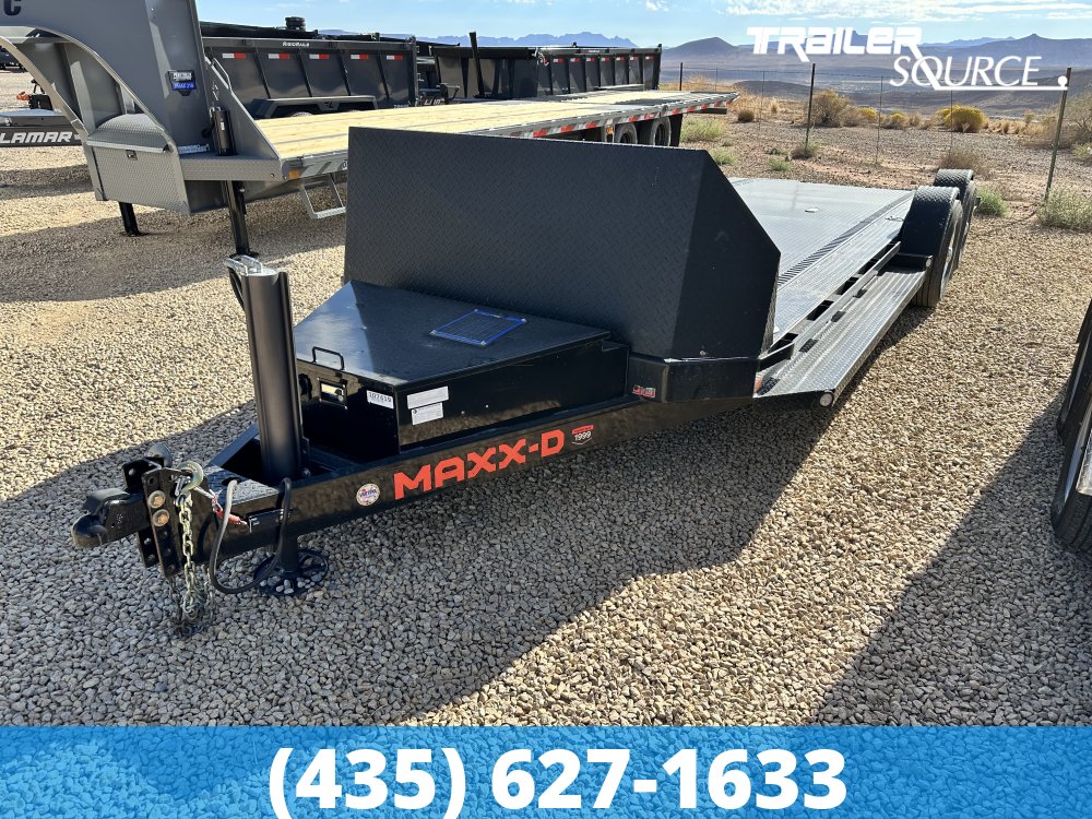 7x24 Maxx-D Drop N Load Premium Flatbed Car Hauler