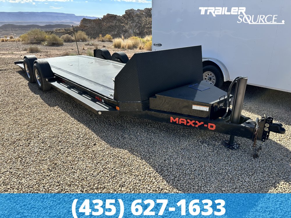7x24 Maxx-D Drop N Load Premium Flatbed Car Hauler
