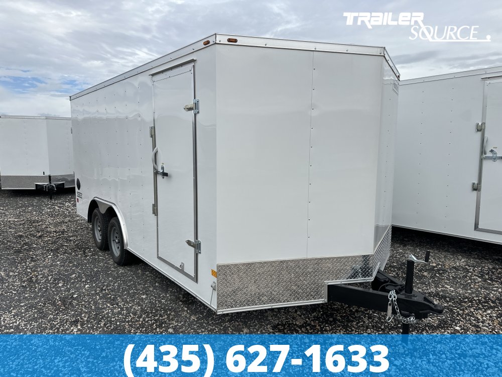 8.5x16 Haulmark Passport 6'6" Interior 7K Tandem Axle Enclosed Cargo Trailer