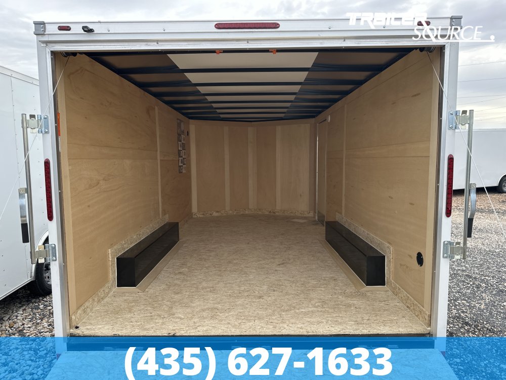 8.5x16 Haulmark Passport 6'6" Interior 7K Tandem Axle Enclosed Cargo Trailer