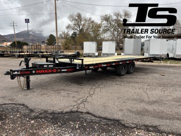 8.5x22 Maxx-D TOX Deckover Tilt Trailer -  14K GVWR - Winch Plate