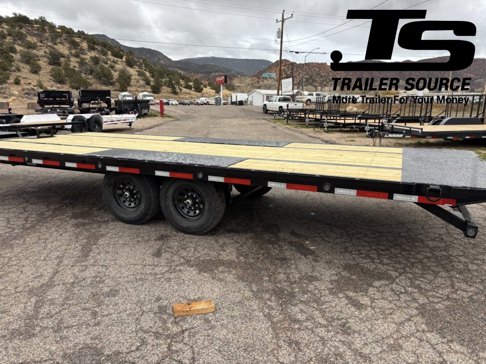 8.5x22 Maxx-D TOX Deckover Tilt Trailer -  14K GVWR - Winch Plate