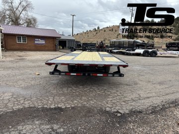 8.5x22 Maxx-D TOX Deckover Tilt Trailer -  14K GVWR - Winch Plate