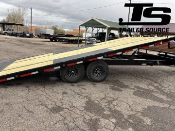 8.5x22 Maxx-D TOX Deckover Tilt Trailer -  14K GVWR - Winch Plate