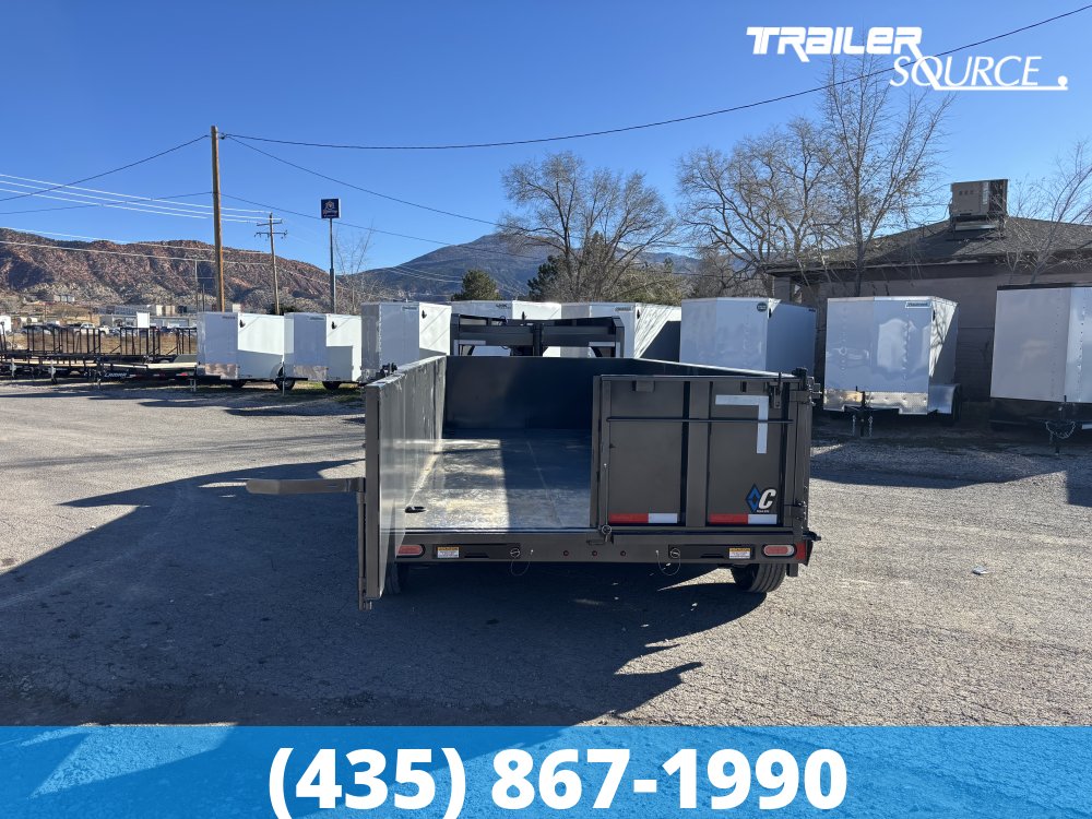 7x16 Diamond C LPT-GN 307 Gooseneck Dump